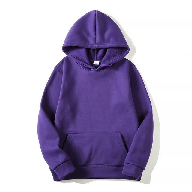 Hoodie voor dames - Oversized Knusse Pullover Hoodie met Zak-Boetiek Moda