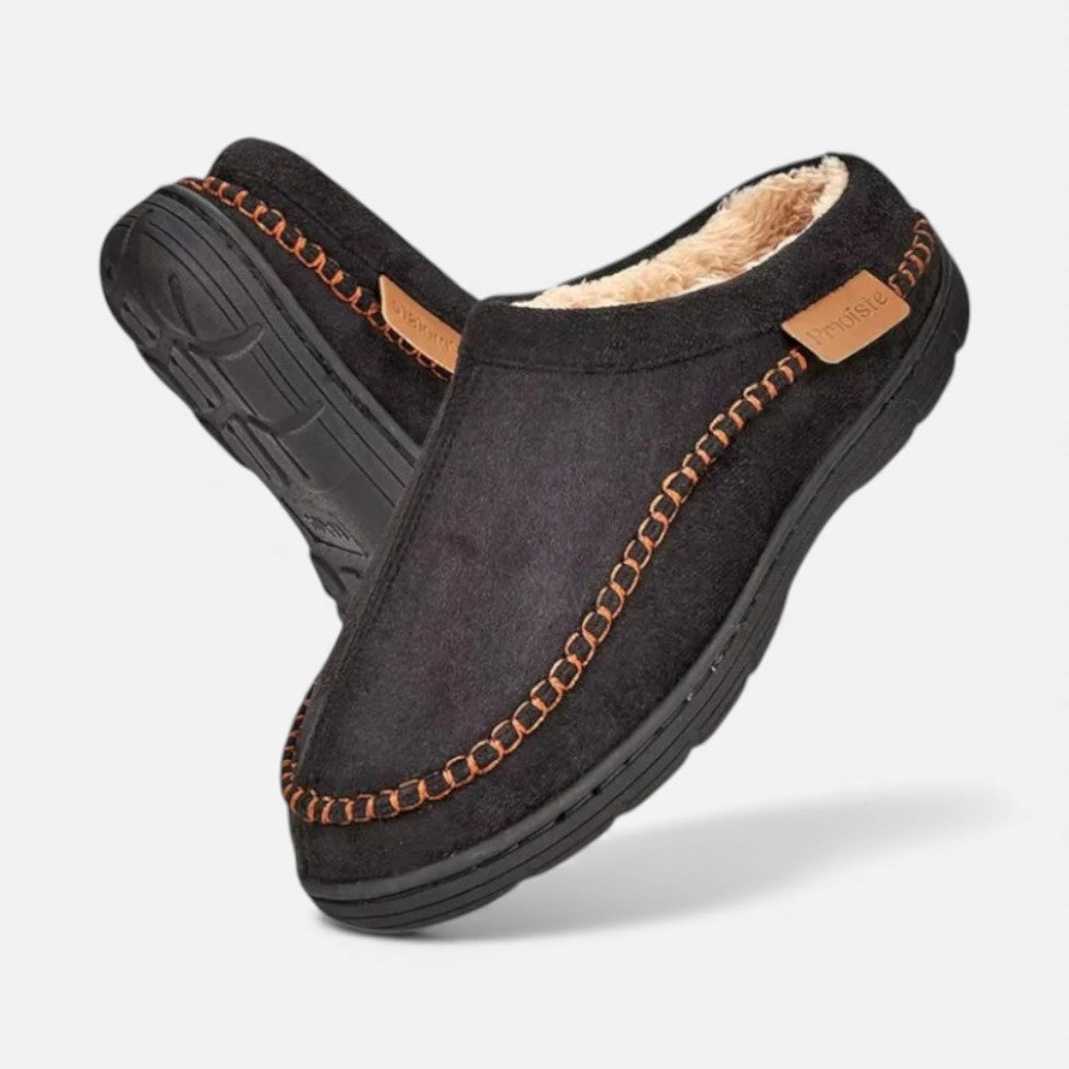 Huisslippers | Warm | Antislip | Slippers met fleecevoering | Slippers voor mannen-Boetiek Moda