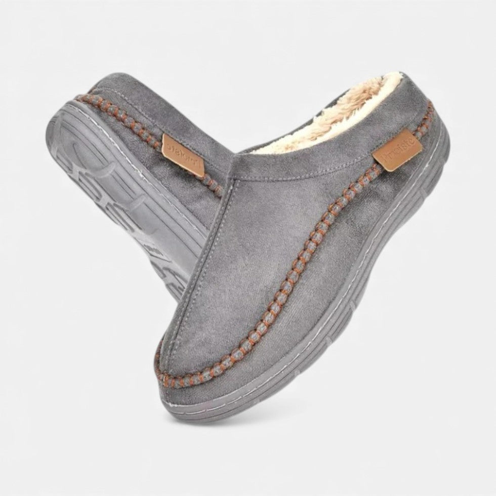 Huisslippers | Warm | Antislip | Slippers met fleecevoering | Slippers voor mannen-Boetiek Moda