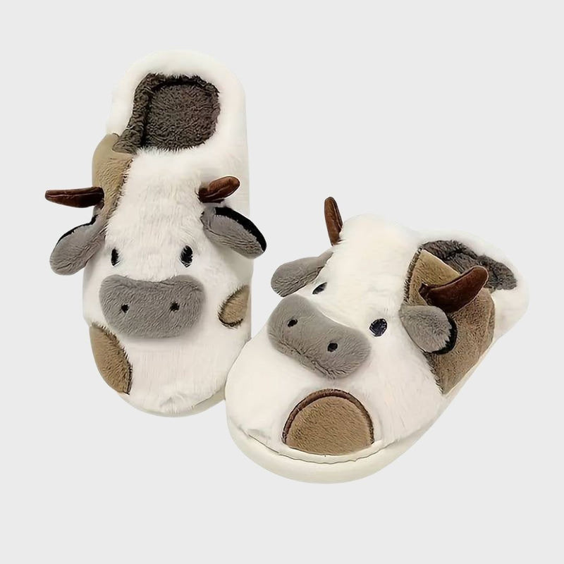 Huisslippers | Warm | Dieren | Pantoffels | Winterslippers-Boetiek Moda