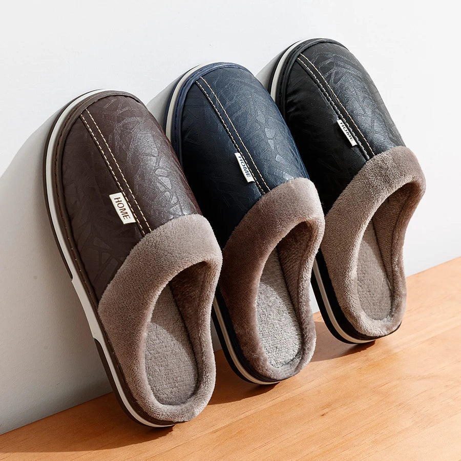 Huisslippers - Warm - Slip-On - Indoor Slippers - Huisschoenen voor Heren-Boetiek Moda