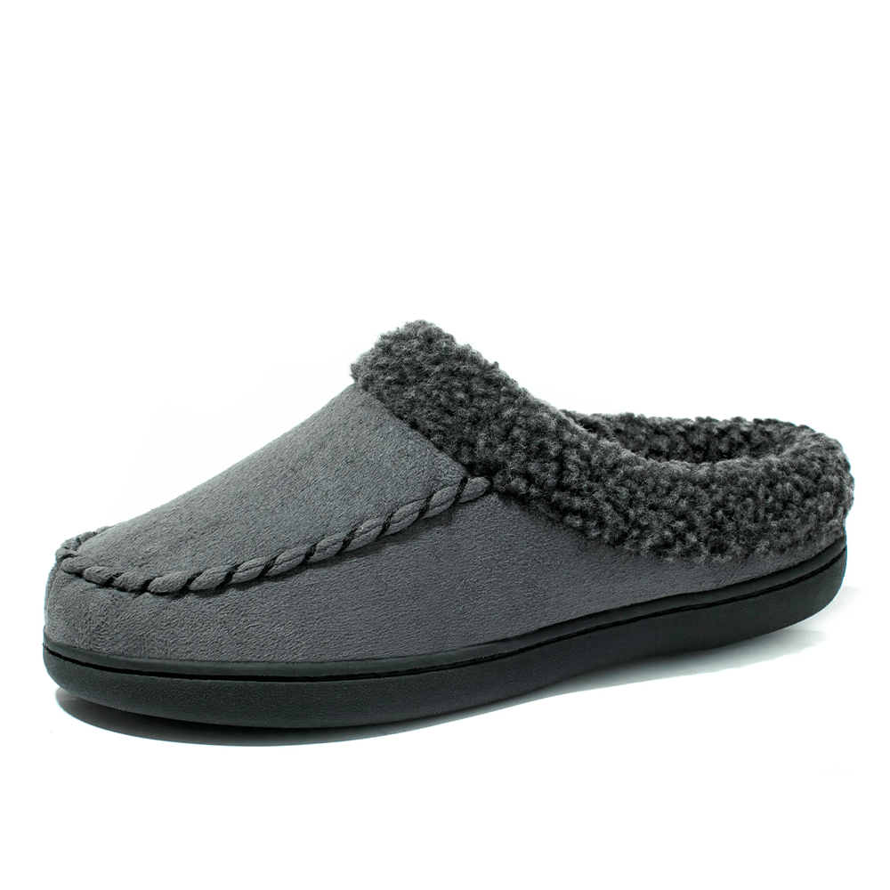Huisslippers | Winter | Met fleece gevoerd | Binnenslippers | Herenslippers-Boetiek Moda