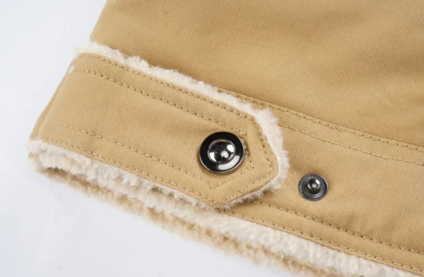Jas met Sherpa - Waterdicht - Met fleece gevoerd - Winterjas - Herenjas-Boetiek Moda