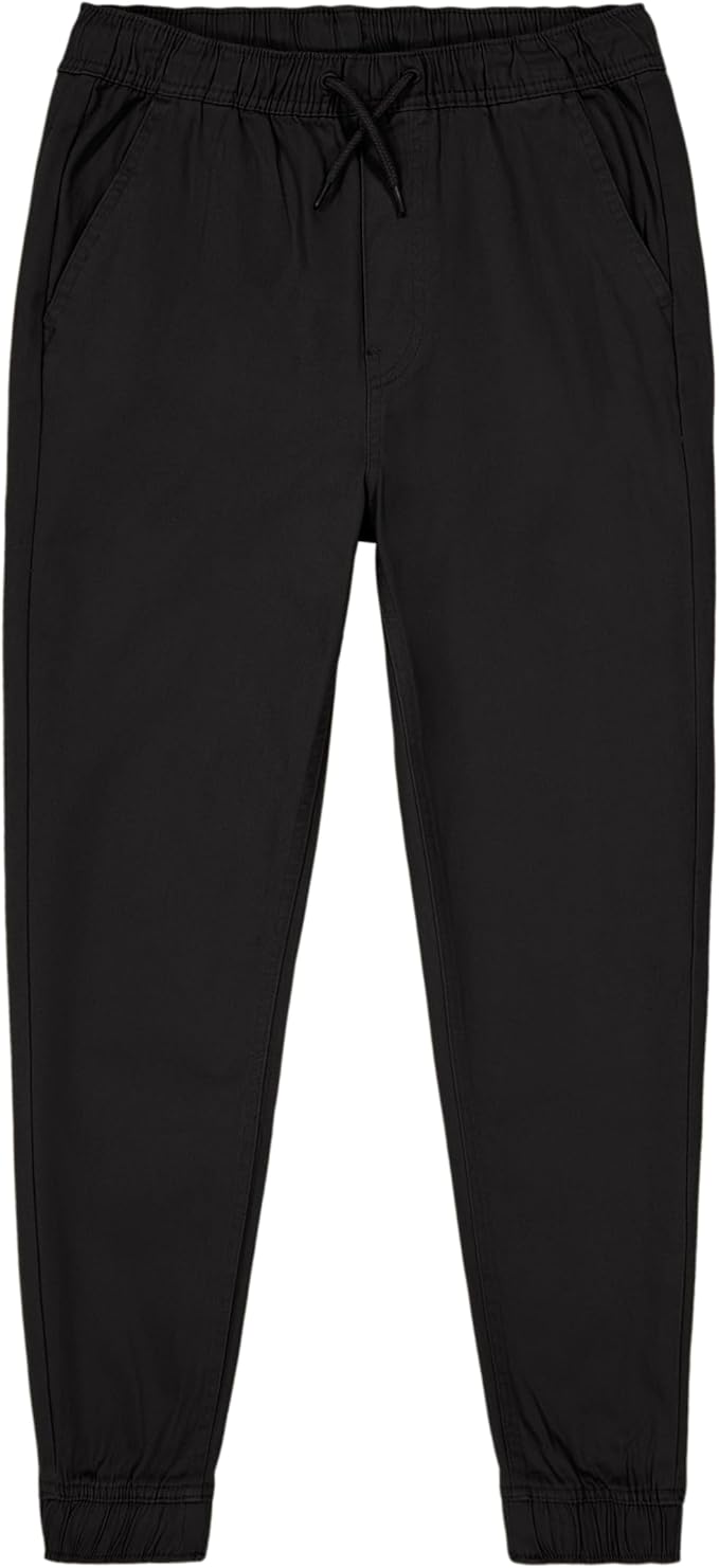 Joggingbroek met fleecevoering - Warm - Zwart - Wintersweaters - Joggingbroeken voor heren-Boetiek Moda