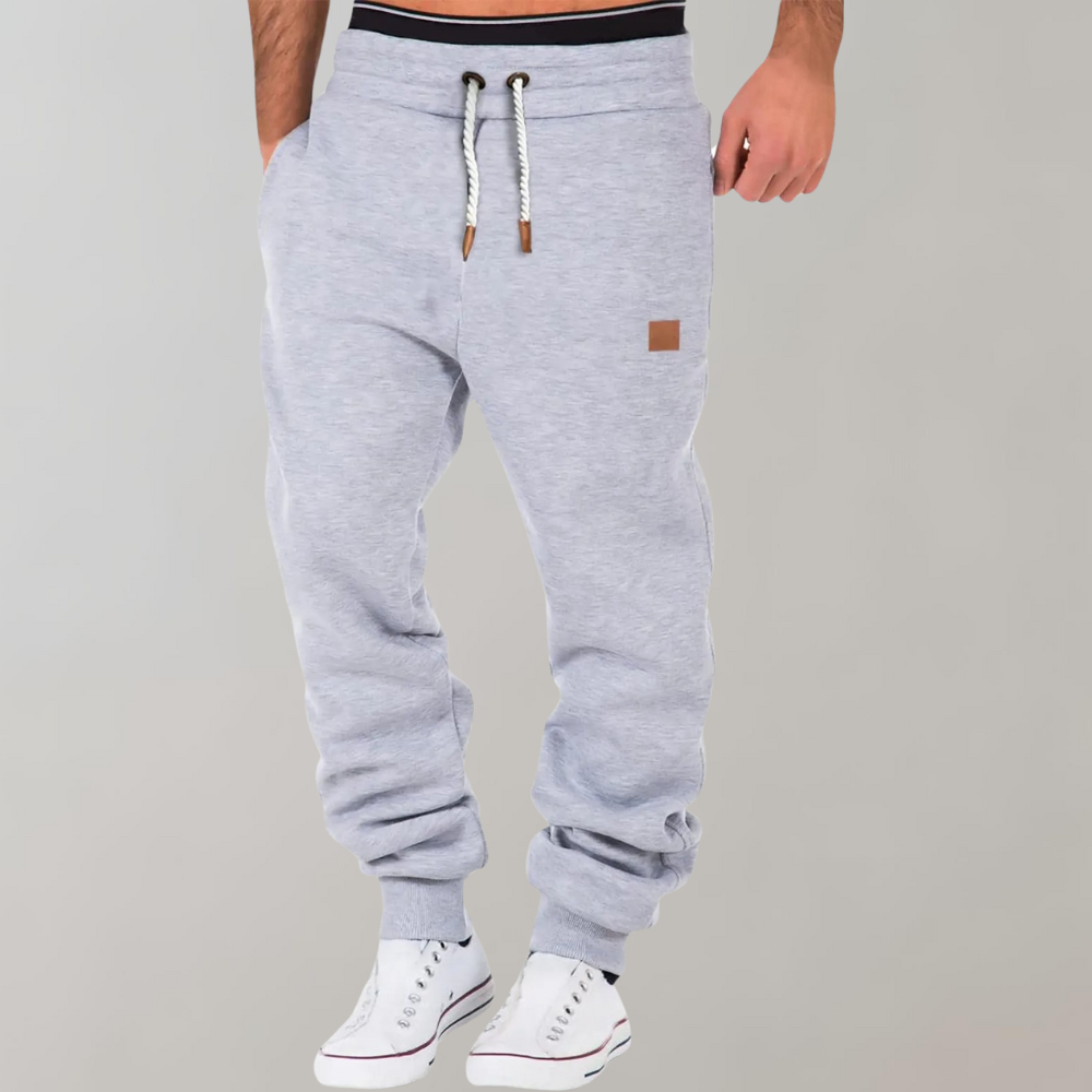 Joggingbroeken voor heren - Trekkoord - Elastische taille - Vrijetijdsbroeken - Joggingbroeken-Boetiek Moda