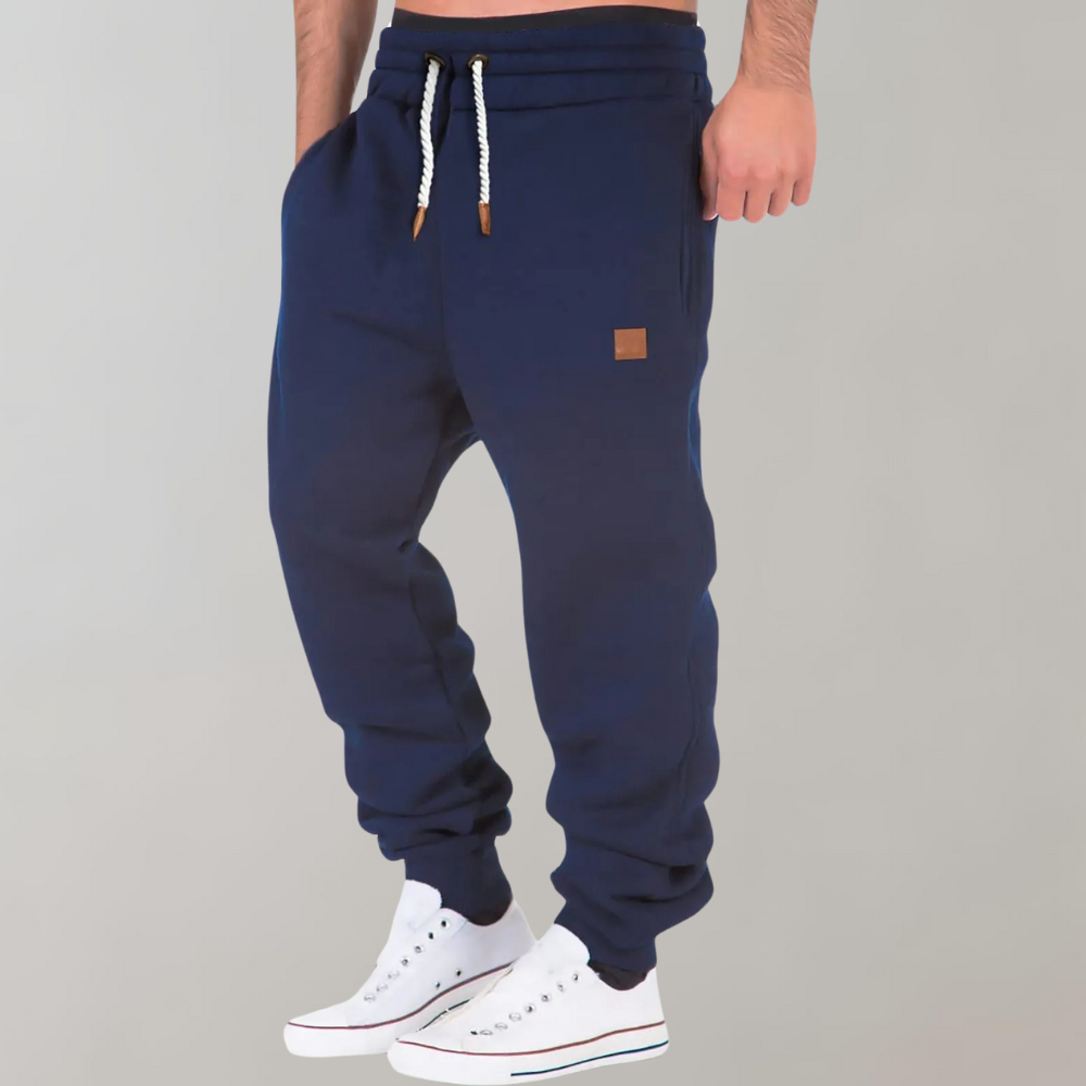 Joggingbroeken voor heren - Trekkoord - Elastische taille - Vrijetijdsbroeken - Joggingbroeken-Boetiek Moda
