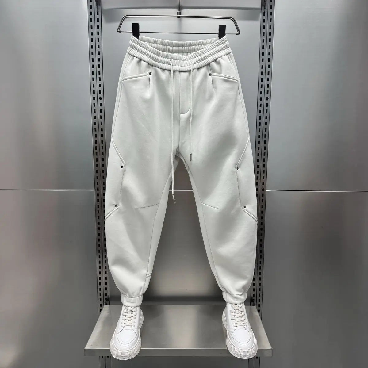 Joggingbroeken voor mannen | Comfortabel | Elastische tailleband | Baggy joggingbroeken | Joggingbroeken-Boetiek Moda