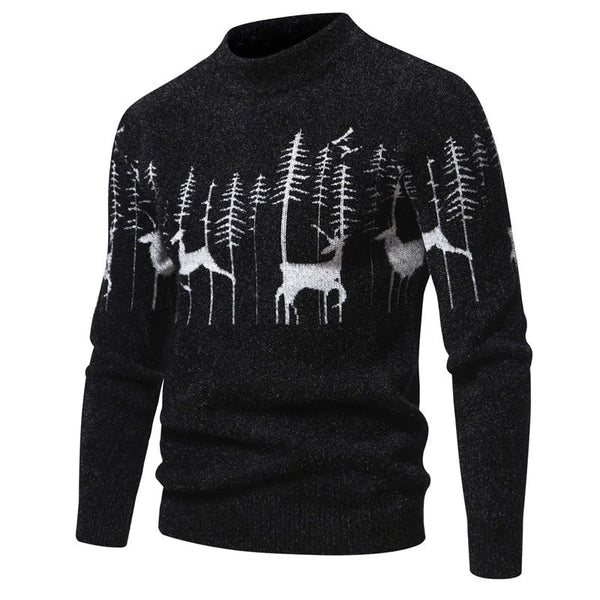 Jun - Premium Herensweater in Kerstlook-Boetiek Moda