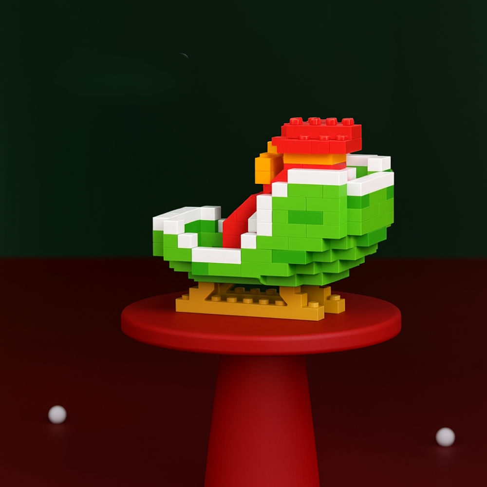 Kerst Bouwstenen - DIY Kerst Bouwpakket Speelgoedsets-Boetiek Moda