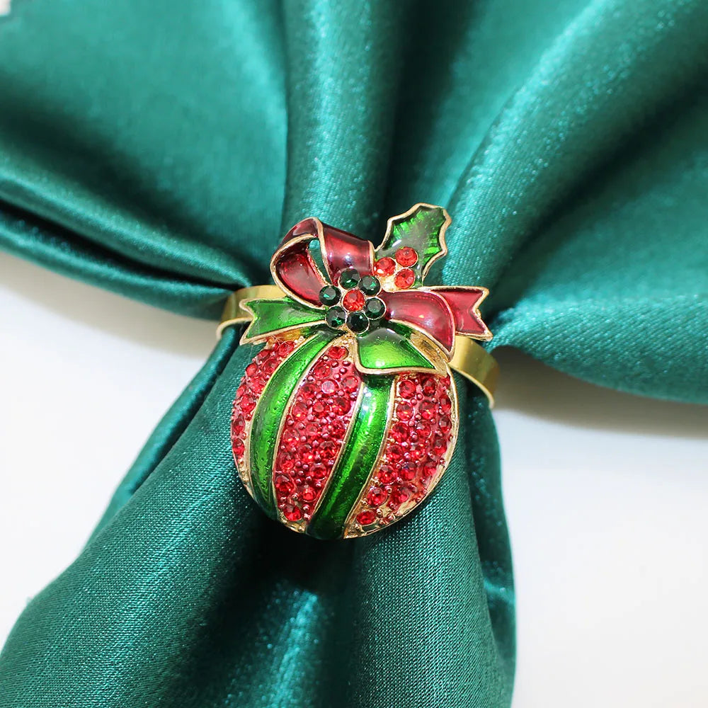 Kerst Servetringen | Decoratie | Servetringen | Feestelijke Servetringen | Kerstringen voor Servetten-Boetiek Moda