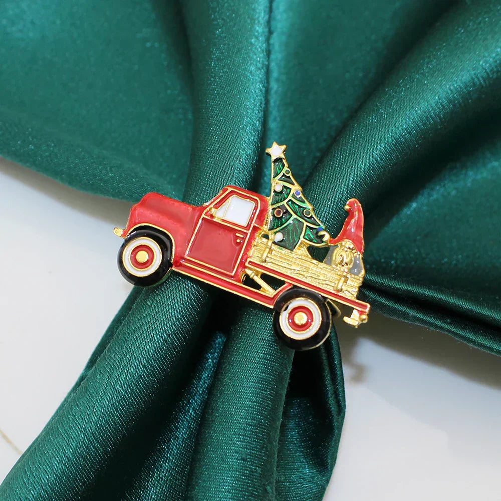 Kerst Servetringen | Decoratie | Servetringen | Feestelijke Servetringen | Kerstringen voor Servetten-Boetiek Moda