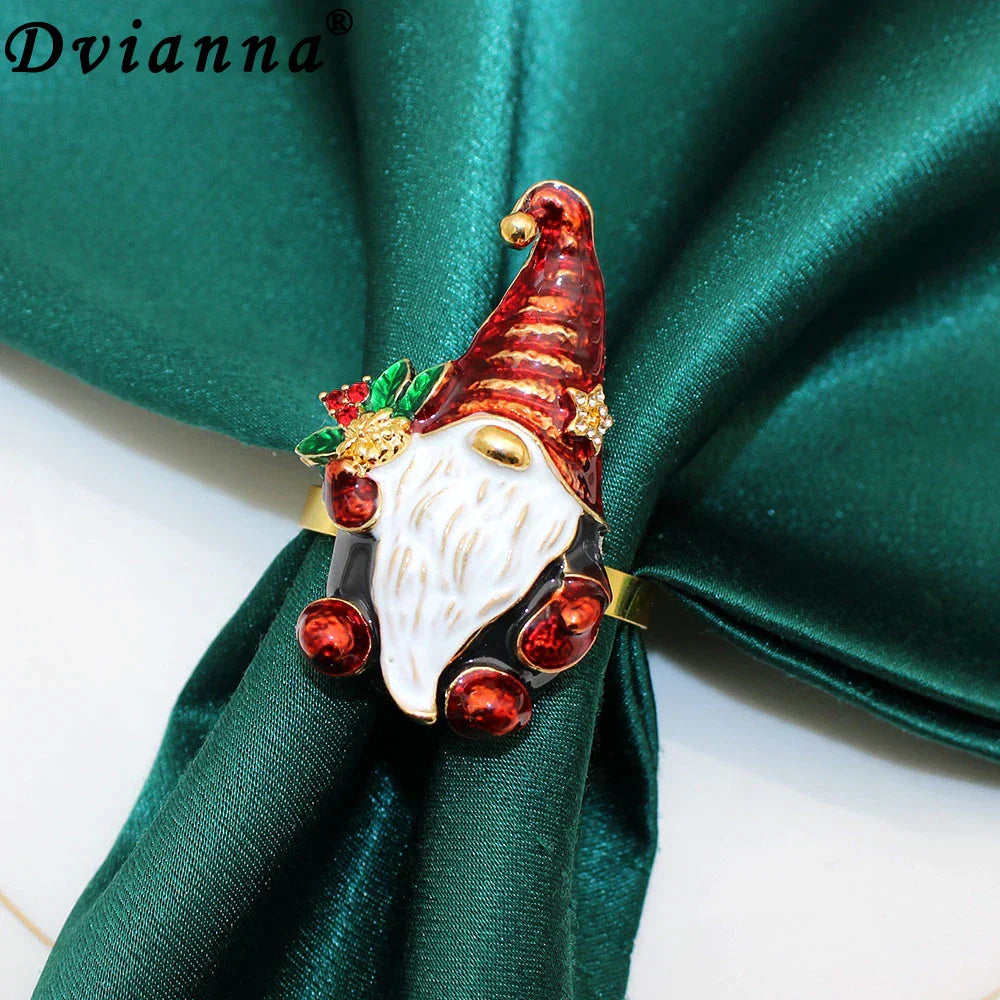 Kerst Servetringen | Decoratie | Servetringen | Feestelijke Servetringen | Kerstringen voor Servetten-Boetiek Moda