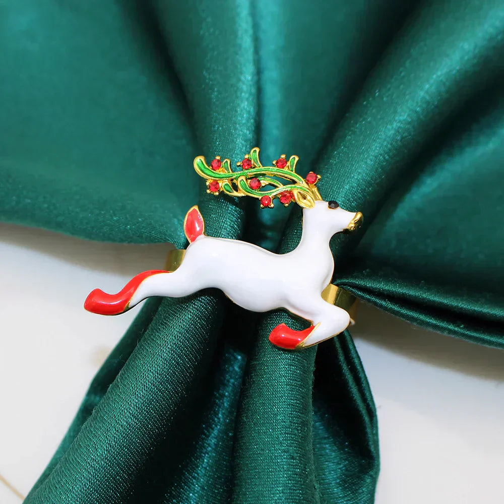 Kerst Servetringen | Decoratie | Servetringen | Feestelijke Servetringen | Kerstringen voor Servetten-Boetiek Moda