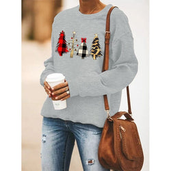 Kerst Sweatshirt | Casual | Loose Fit | Kerst Trui | Damesspring-Boetiek Moda