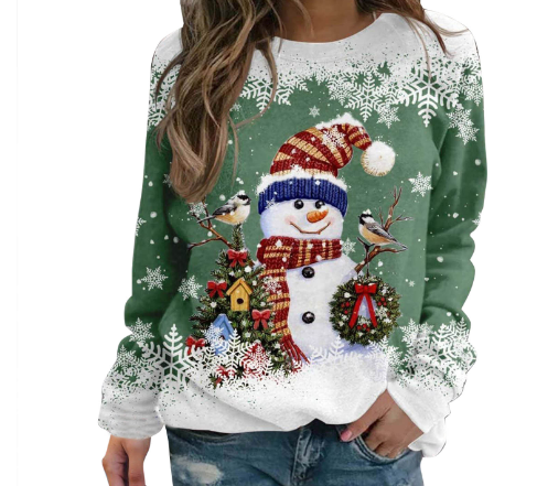 Kerst Trui | Knus | Losjes Passen | Grappige Kerst Sweatshirts | Trui voor Vrouwen-Boetiek Moda