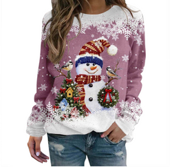 Kerst Trui | Knus | Losjes Passen | Grappige Kerst Sweatshirts | Trui voor Vrouwen-Boetiek Moda