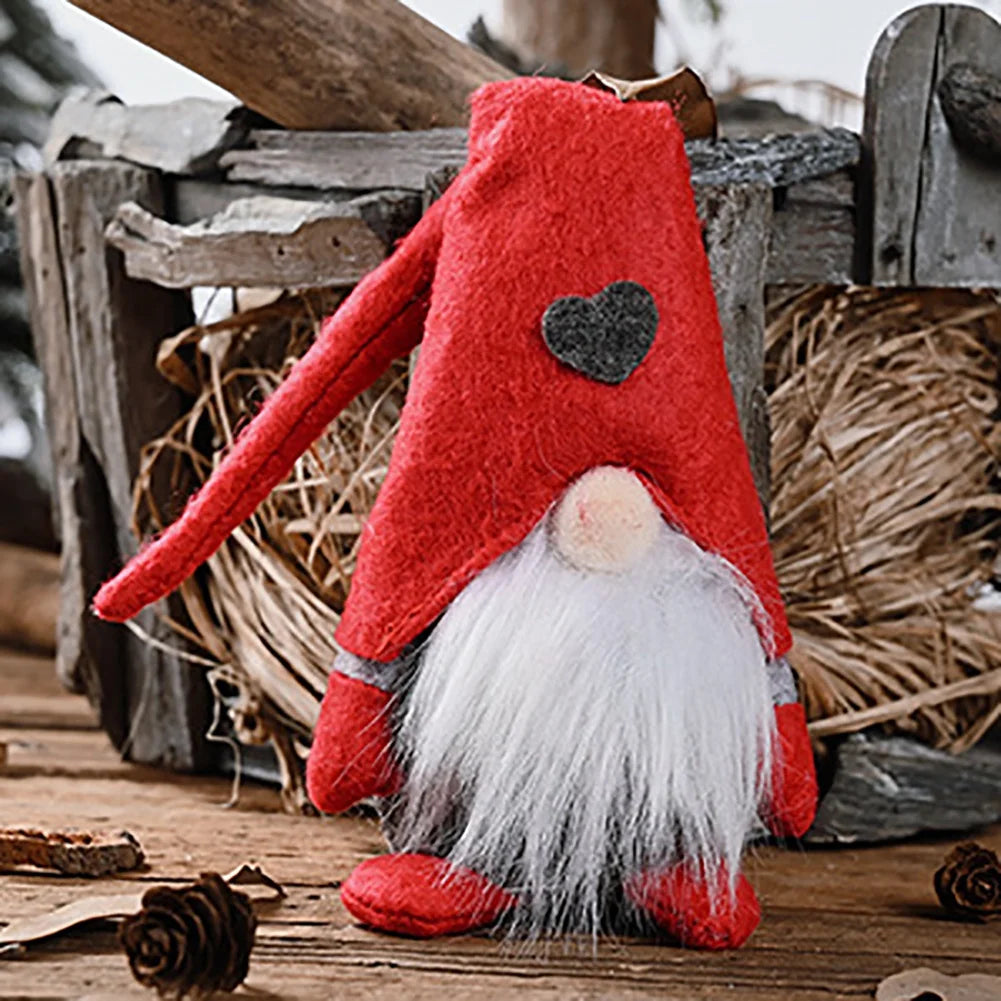 Kerstkabouters - Vilt - Tomte-kabouters - Scandinavische kabouters - Kerstversiering-Boetiek Moda