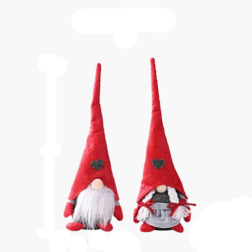 Kerstkabouters - Vilt - Tomte-kabouters - Scandinavische kabouters - Kerstversiering-Boetiek Moda