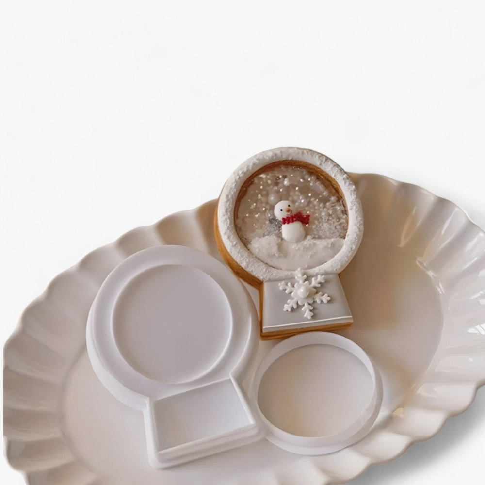 Kerstkoekjesvorm | Dubbellaags | Peperkoek | Kerstkoekjesstempel | Kerstbakken-Boetiek Moda