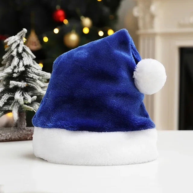 Kerstmuts - Bont - Pompom - Kerstmuts - Xmas Hoofddeksel-Boetiek Moda