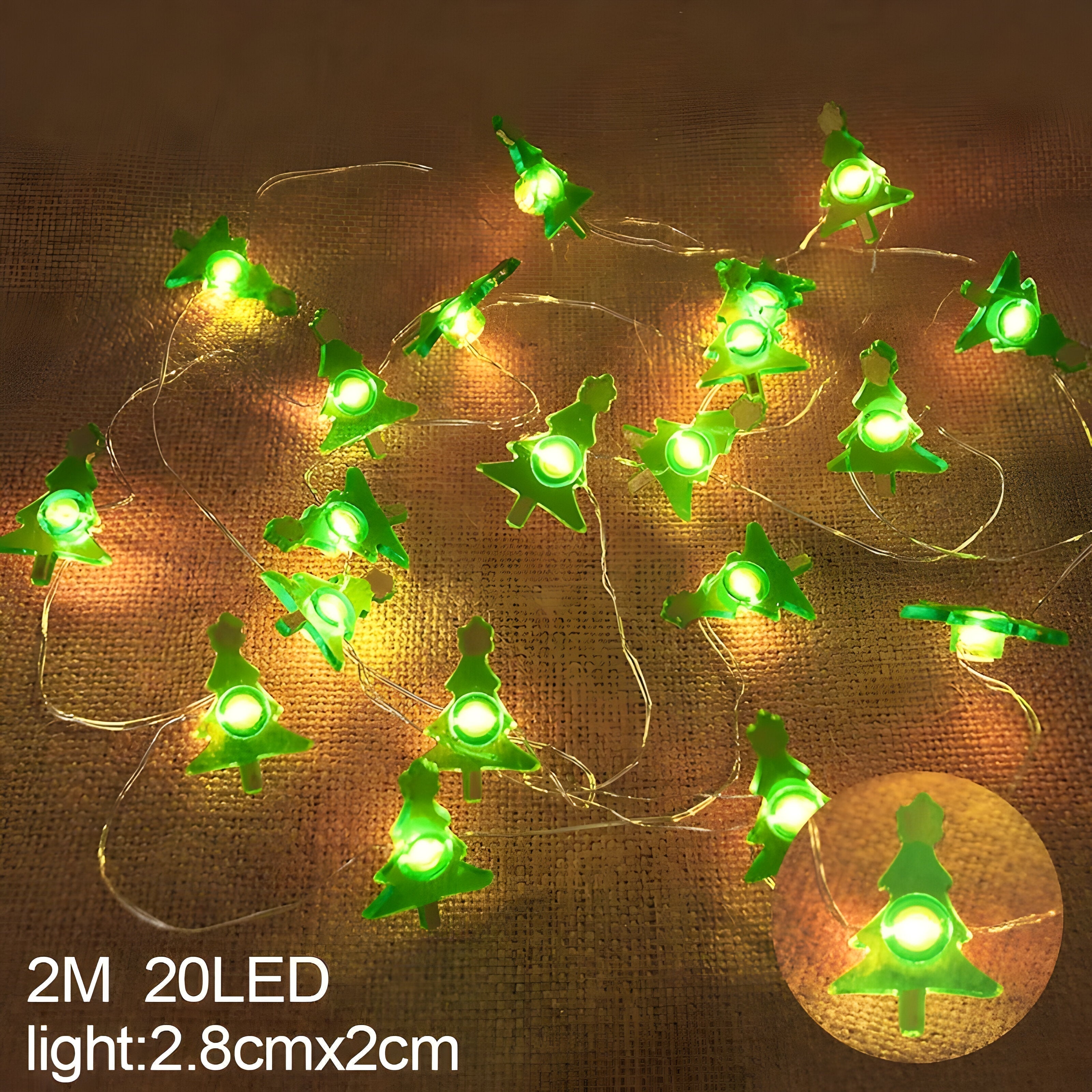 Kerstverlichting - Feestelijke LED-kerstversiering met lichtslingers-Boetiek Moda