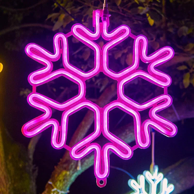 Kerstverlichting - LED sneeuwvlok kerstverlichting voor buiten-Boetiek Moda