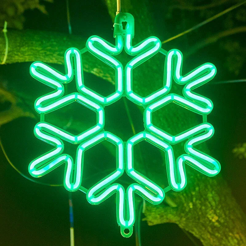 Kerstverlichting - LED sneeuwvlok kerstverlichting voor buiten-Boetiek Moda
