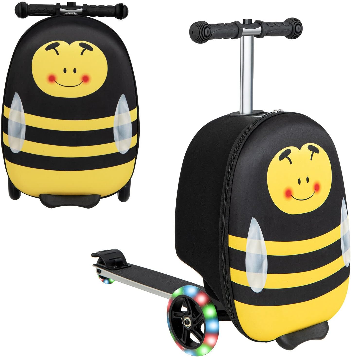 Kinderstepkoffer - Opvouwbaar - Microstep - Ride On-koffer - Kinderkoffer-Boetiek Moda