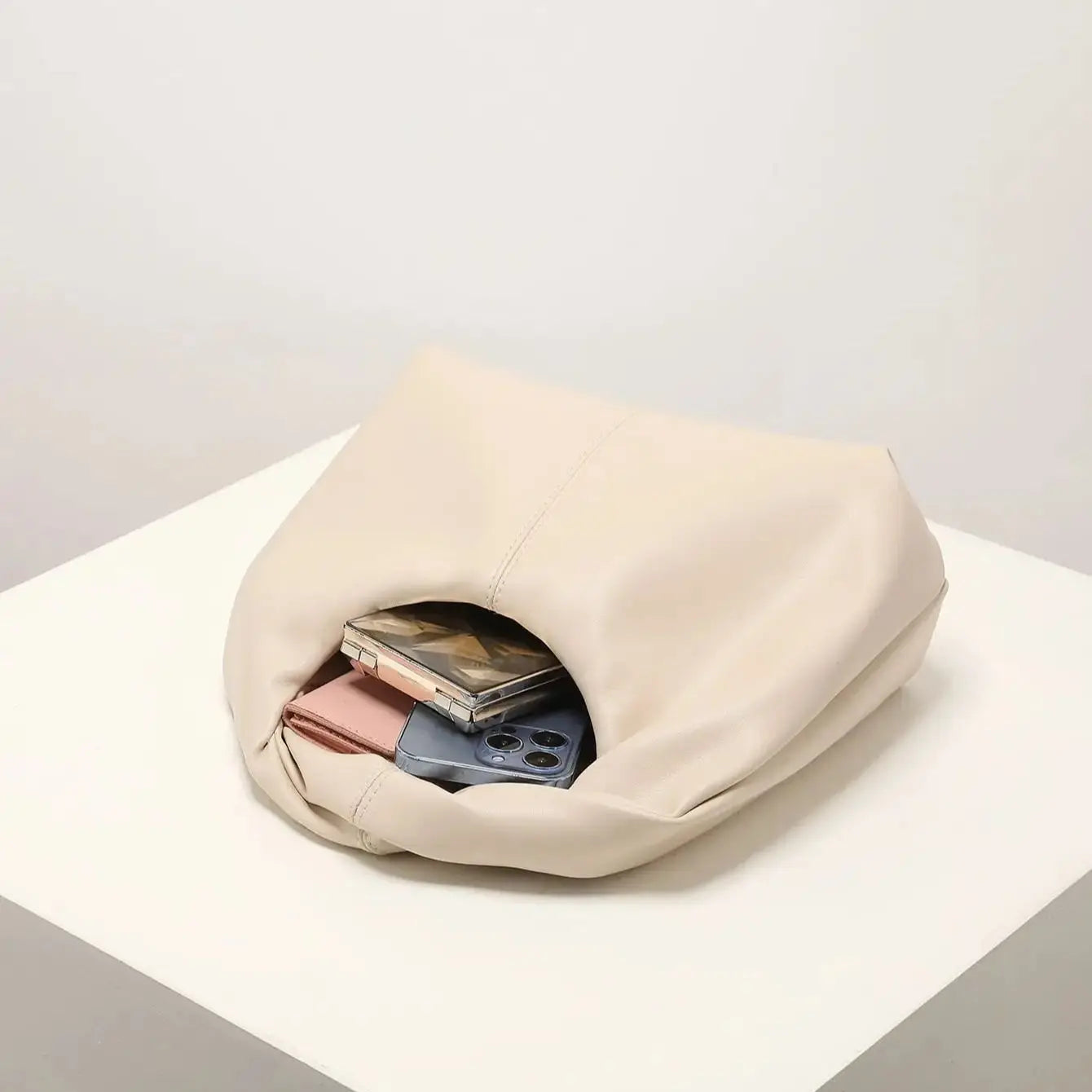 Kleine tas - Vrouwen Vierkante Fashion Knot Handtas-Boetiek Moda