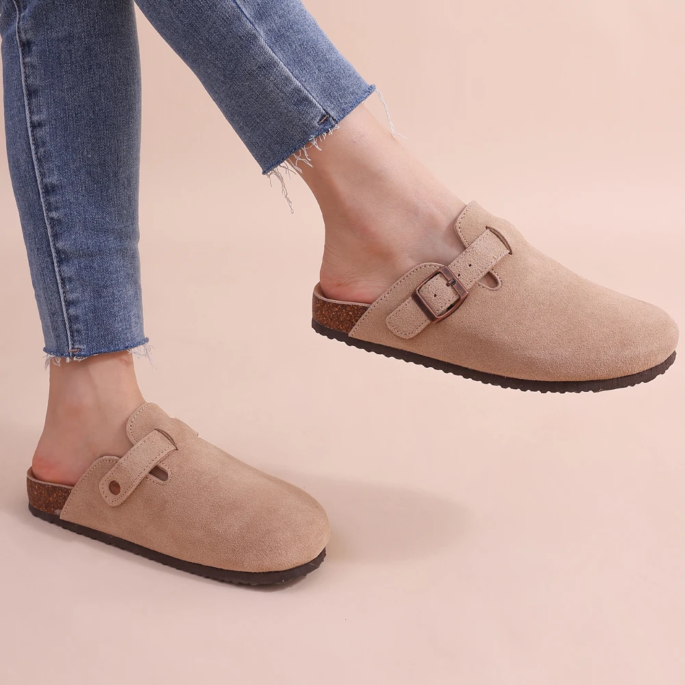 Klompen | Instappers | Suède | Orthopedische Schoenen | Klompen voor dames-Boetiek Moda