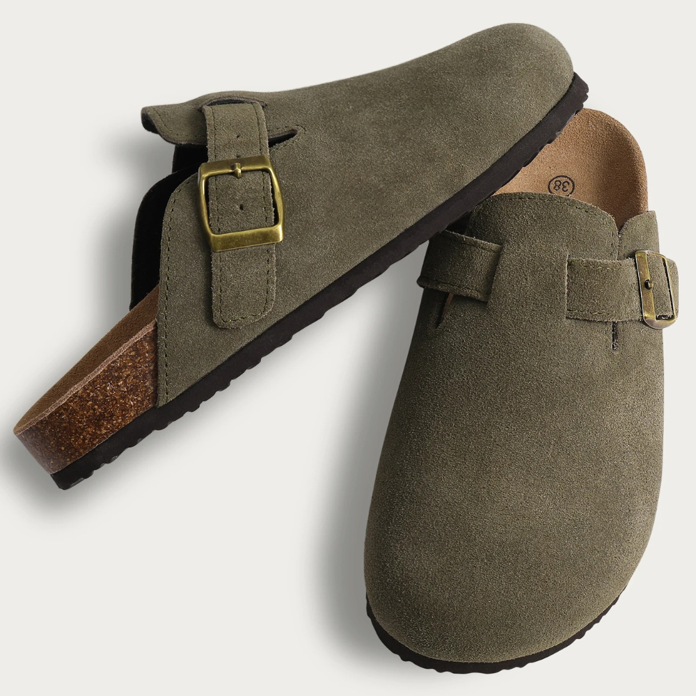 Klompen | Instappers | Suède | Orthopedische Schoenen | Klompen voor dames-Boetiek Moda