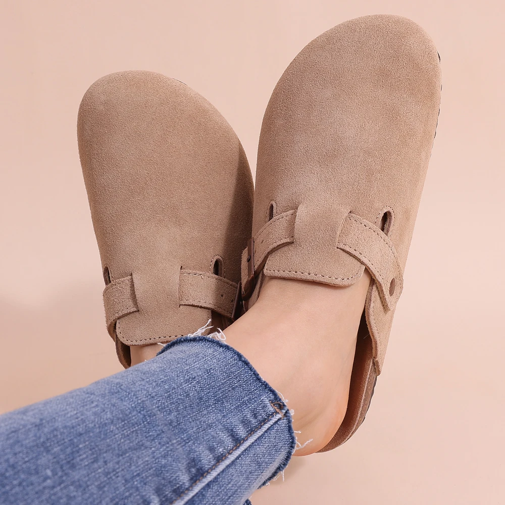 Klompen | Instappers | Suède | Orthopedische Schoenen | Klompen voor dames-Boetiek Moda