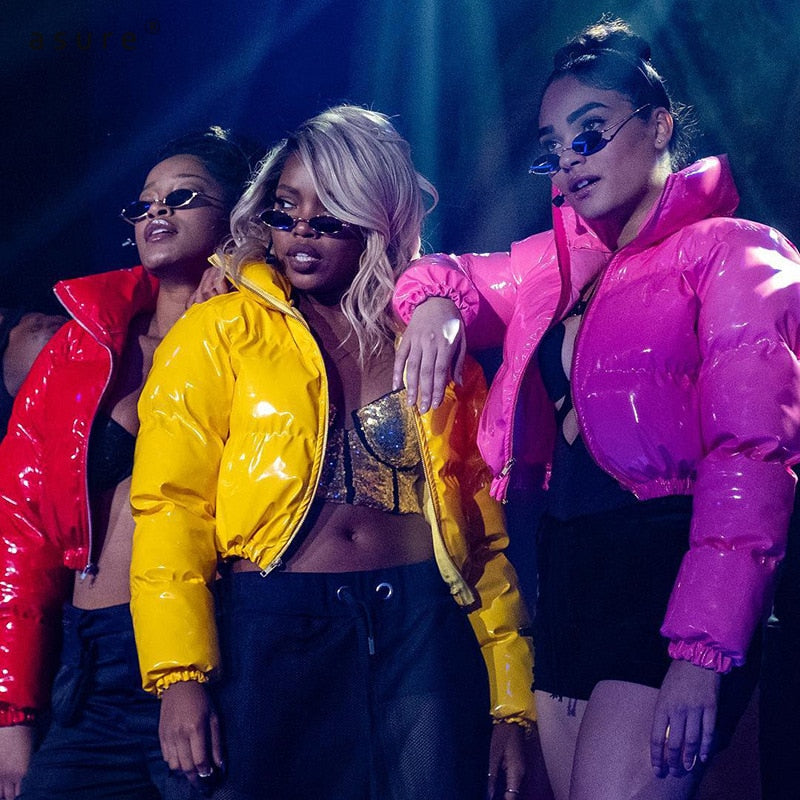 Kort pufferjack - Kort - Ritssluiting - Winterjas - Dames pufferjack-Boetiek Moda