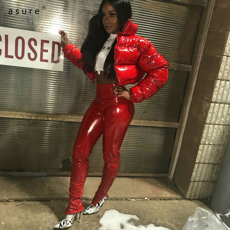 Kort pufferjack - Kort - Ritssluiting - Winterjas - Dames pufferjack-Boetiek Moda