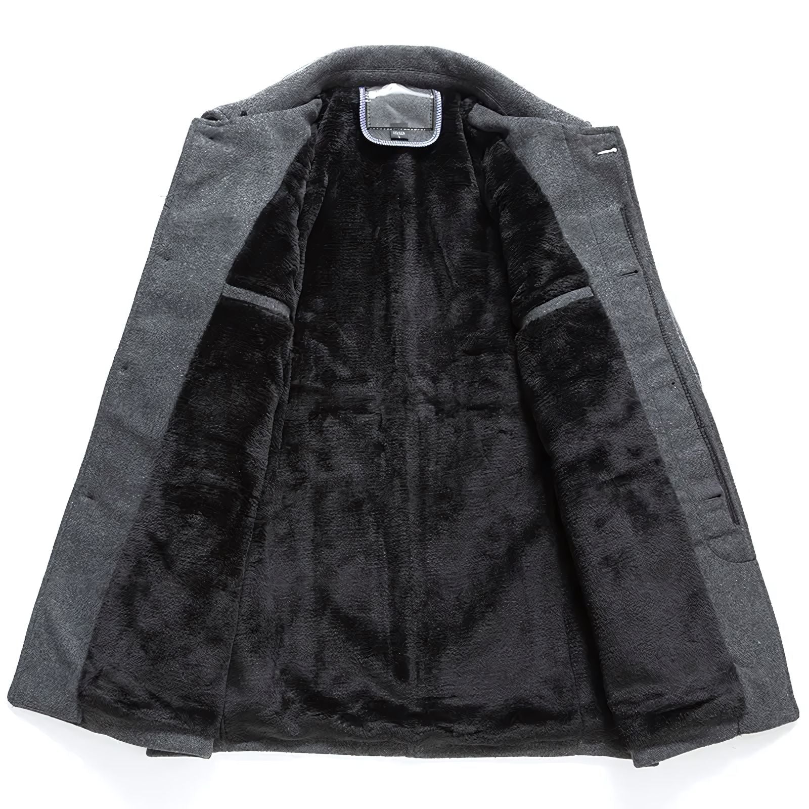 Korte Trenchcoat - Enkelrijks - Getailleerd - Wintertrenchcoat - Herenjas-Boetiek Moda