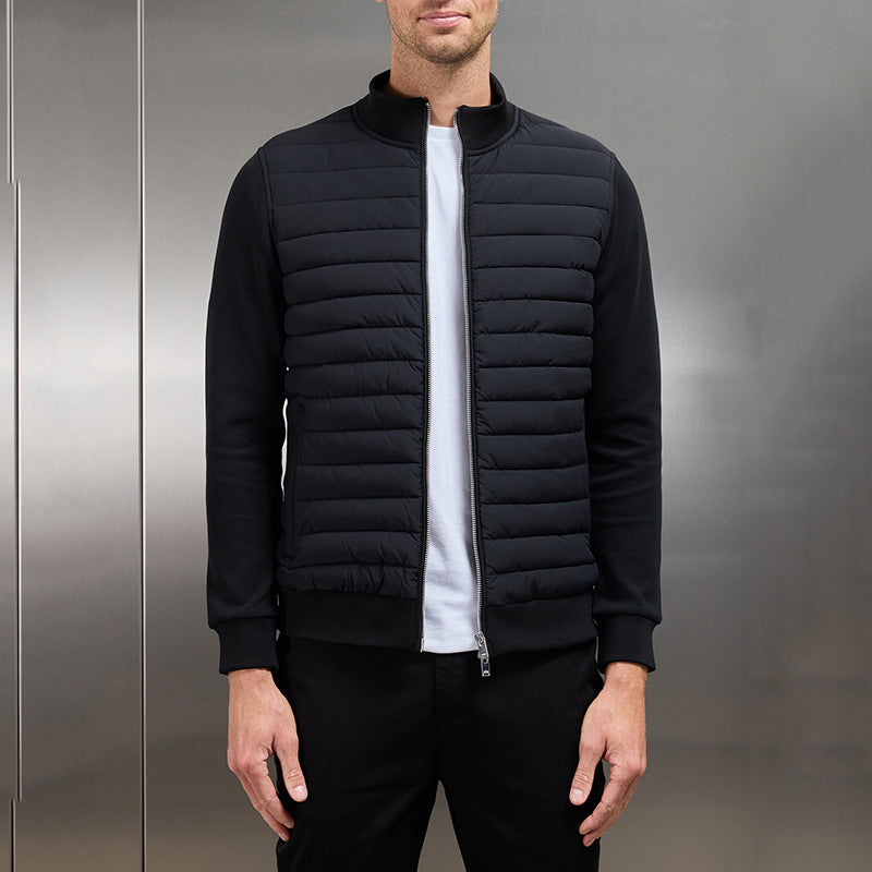 Lange mouw gilet | Rits | Gewatteerd | Zomerjas | Herenjas-Boetiek Moda