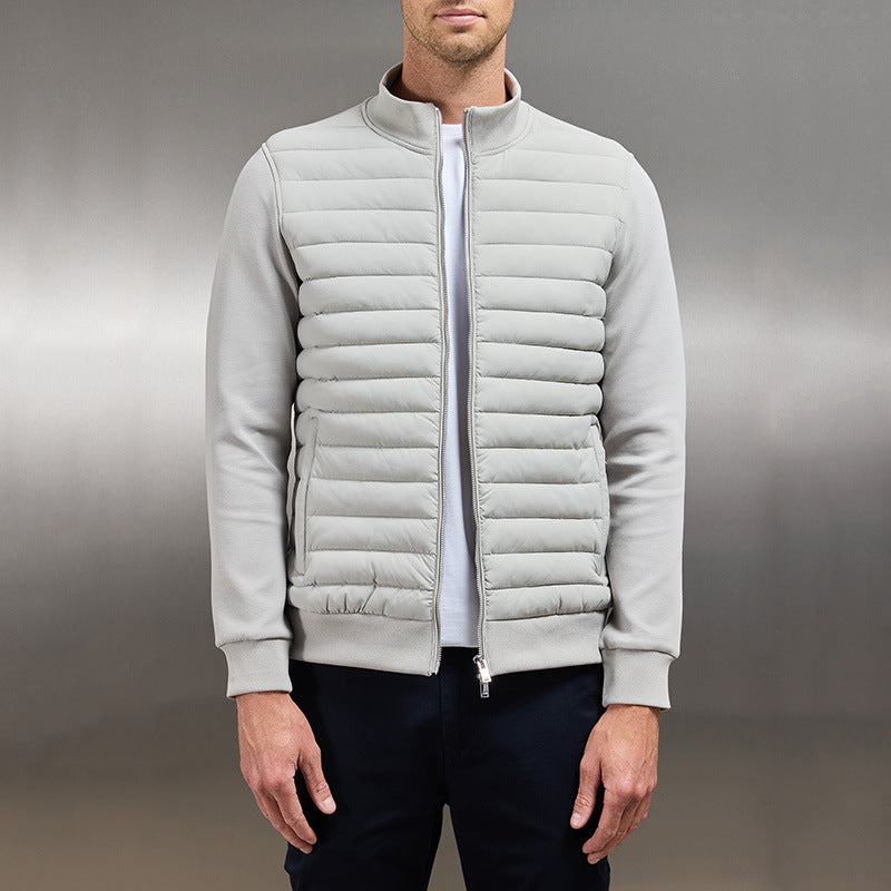 Lange mouw gilet | Rits | Gewatteerd | Zomerjas | Herenjas-Boetiek Moda