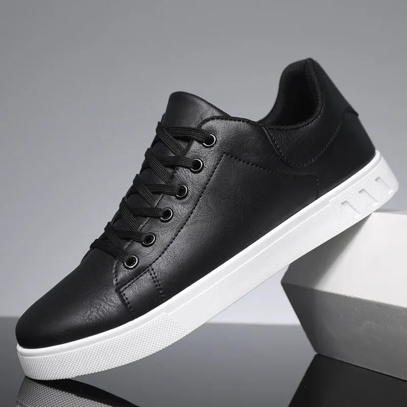Leren Sneakers | Casual | Veterschoenen | Trendy Sneakers | Herensneakers-Boetiek Moda