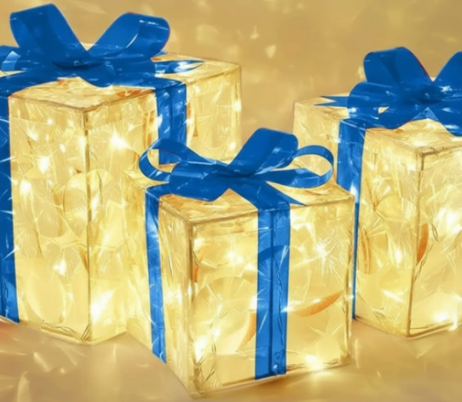 Light-Up Presents - LED-cadeaudoos Kerstverlichting-Boetiek Moda