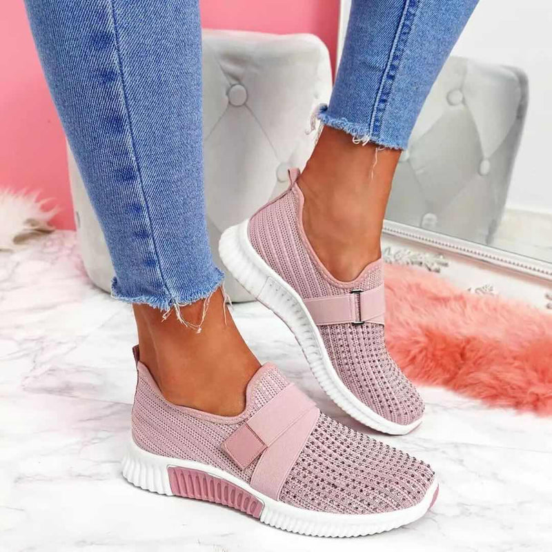 Luna Strappy Sneakers | Comfortabel & Trendy-Boetiek Moda