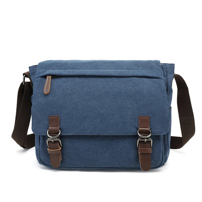 Mannelijke Schoudertassen - Verstelbare Riem - Zakken - Canvas Tas - Over de Schouder Tassen voor Jongens-Boetiek Moda