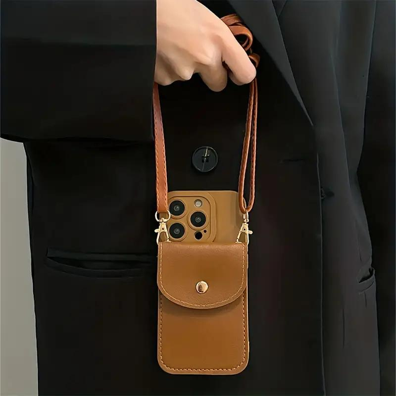 Marissa Telefoonhoesje | Crossbody Portemonnee Telefoonhoesje met Riem-Boetiek Moda