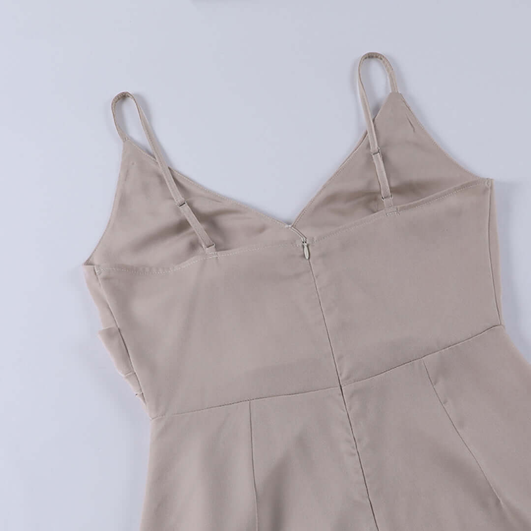 Maxi Jurk | V-hals | Split | Elegante Jurk | Feestjurk-Boetiek Moda