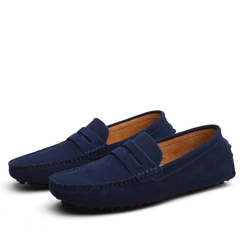 Moccasin | Slip-On | Italiaanse Stijl | Suède Loafers | Herenschoenen-Boetiek Moda