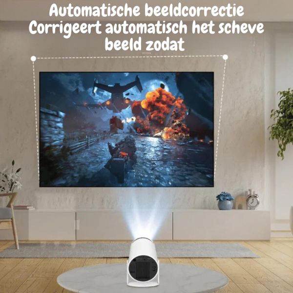 Nano draagbare projector | De slimme HD thuisbioscoopprojector-Boetiek Moda