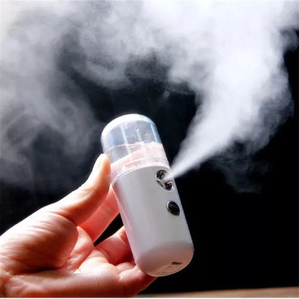 Nano-verstuiver | Hydraterende nevel | Oplaadbaar | Gezichtsverstuiver | Gezichtsnevelspray-Boetiek Moda