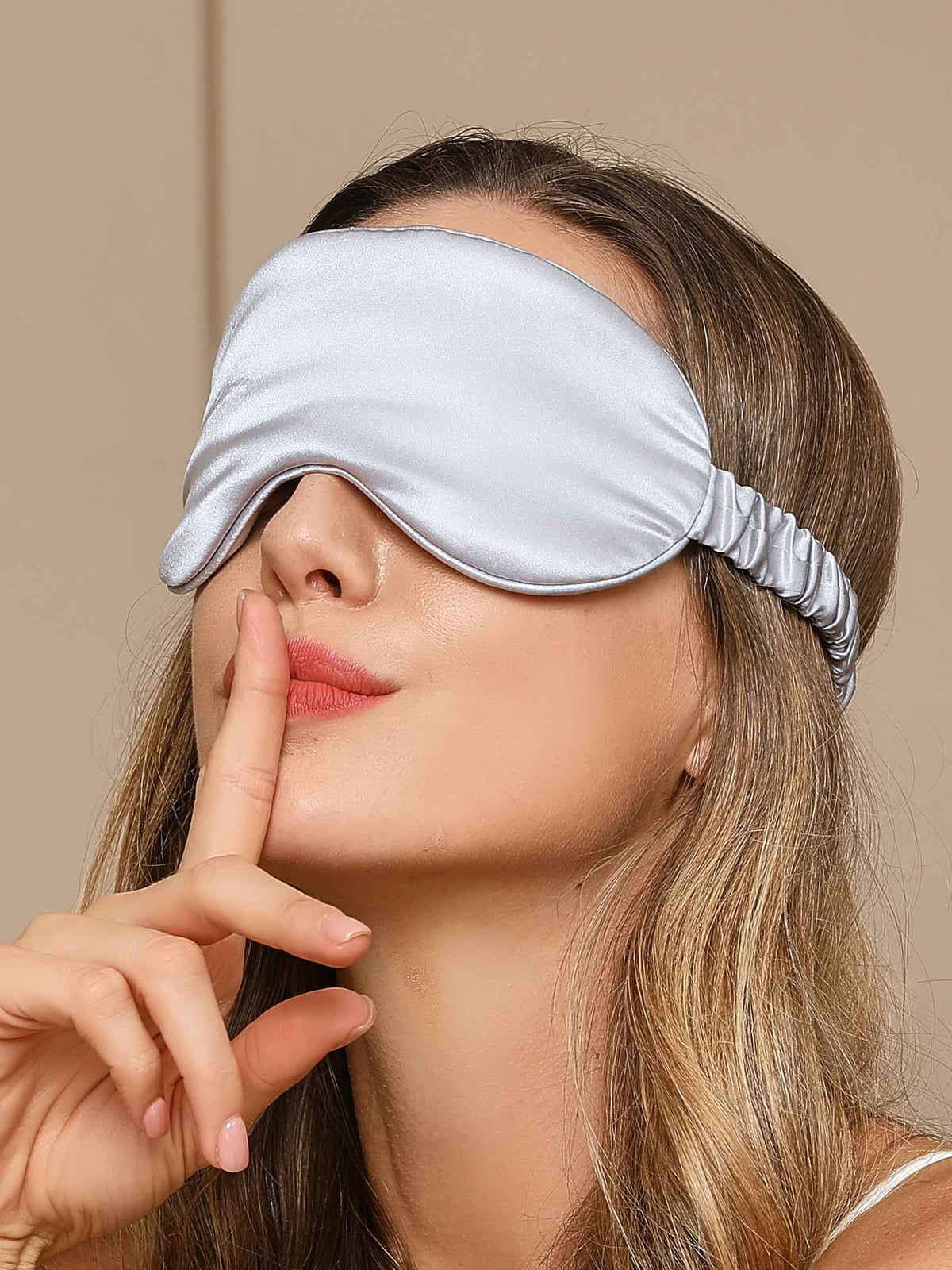 Oogmasker | Zijde | Elastiek | Slaapblinddoek | Slaapmasker-Boetiek Moda