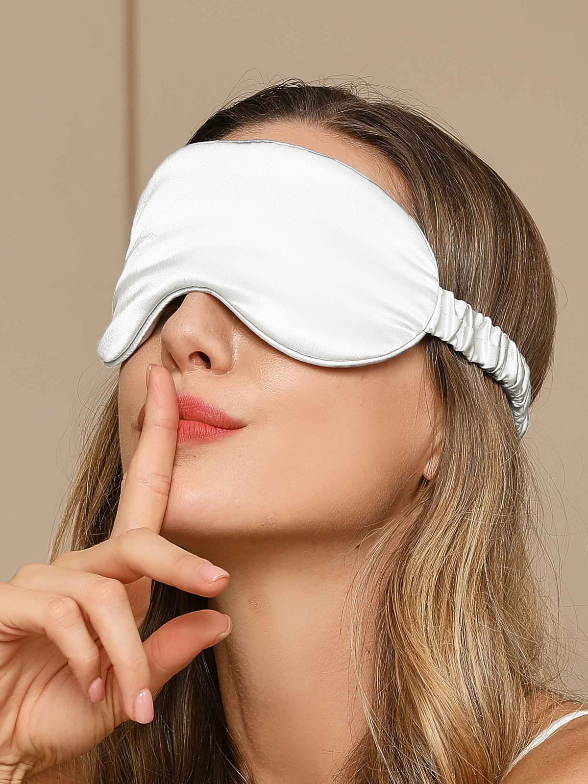 Oogmasker | Zijde | Elastiek | Slaapblinddoek | Slaapmasker-Boetiek Moda