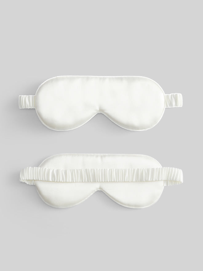 Oogmasker | Zijde | Elastiek | Slaapblinddoek | Slaapmasker-Boetiek Moda