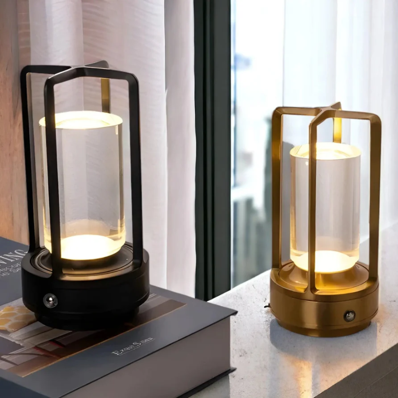Oplaadbare tafellamp - Interieur - LED - Draadloze tafellamp - Tafellampen voor de woonkamer-Boetiek Moda